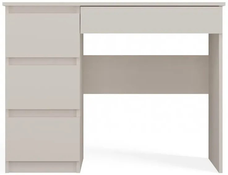 Minimalistyczne biurko z szufladami kaszmir R3-P28
