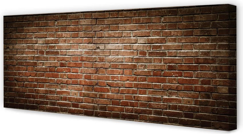 Duży obraz na płótnie Zabytkowa Ściana Ceglana
