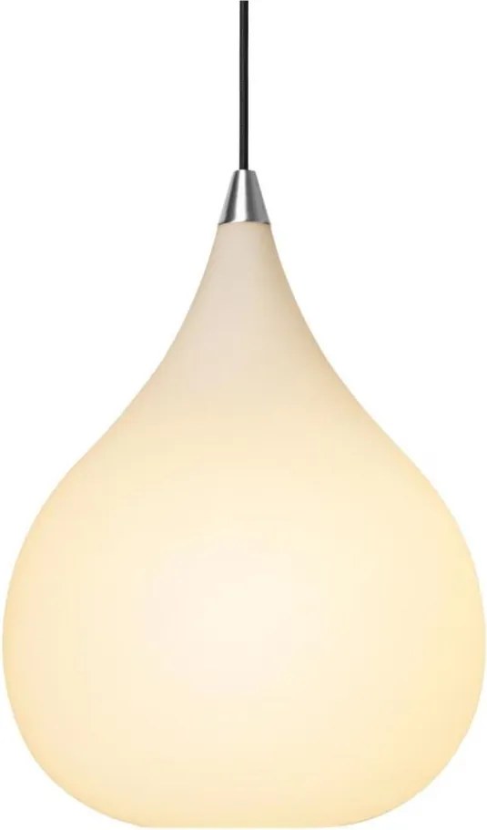 Halo Design 407931 - Lampa wisząca na lince DROPS 1xE27/40W/230V średnica 30 cm biały/matowy chrom