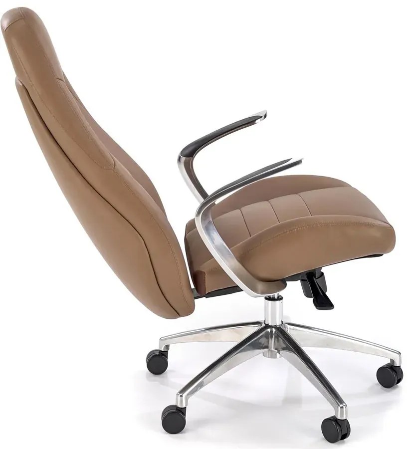 Fotel nowoczesny obrotowy cappucino C8-N52
