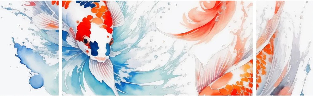 Obraz - Ryba (170x50 cm)