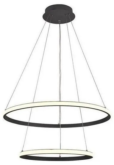 LED ściemnialny żyrandol na linkę LED/75W/230V 3000-6500K + DO