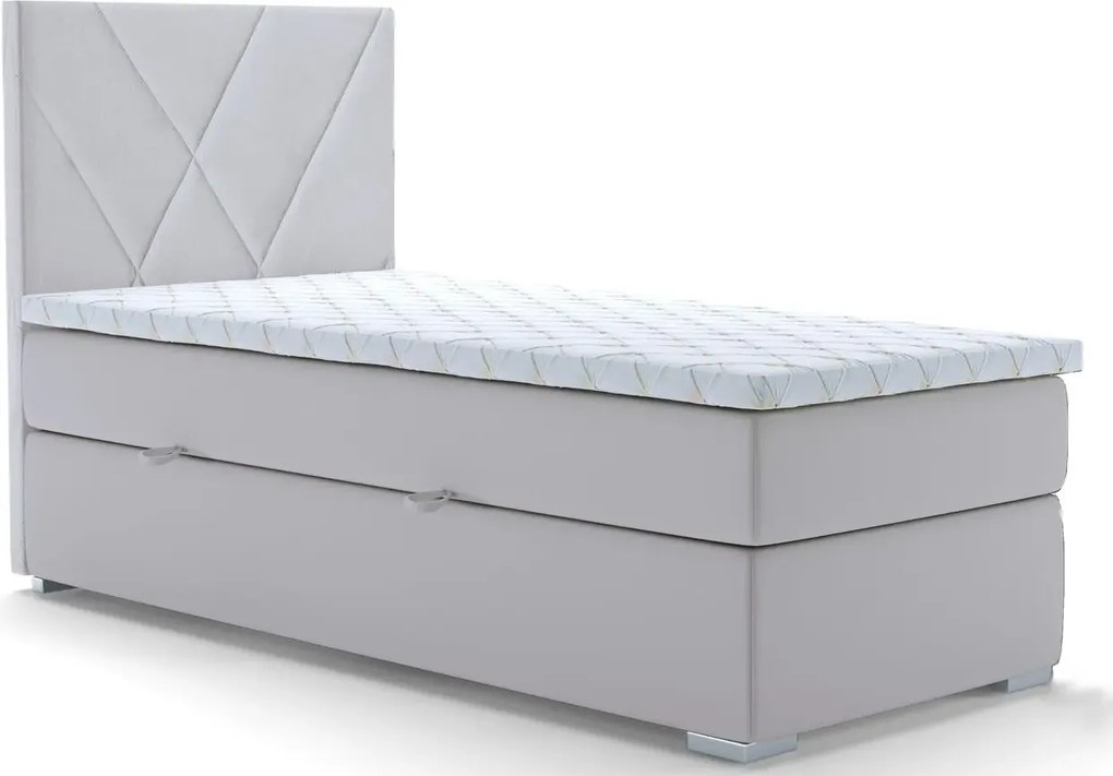 Pojedyncze łóżko boxspring 80x200 R5-Z45