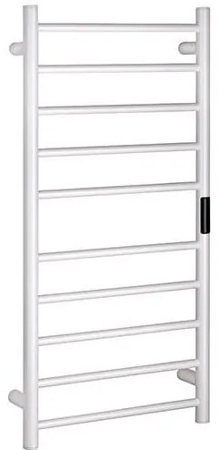 Wieszak na ręczniki 45x96 cm stal nierdzewna/biały