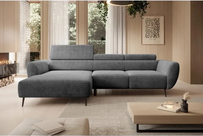 Narożnik ALISSON S/MINI z elektryczną regulacją siedziska WERSAL