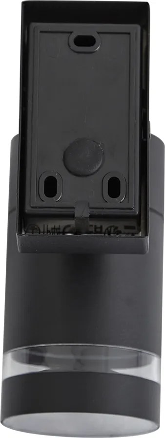 Nowoczesna lampa ścienna zewnętrzna czarna IP44 - Ensam