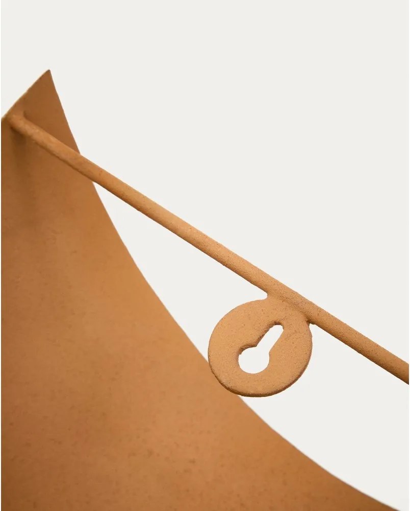 Kinkiet do kontaktu w kolorze terakoty Nibla – Kave Home