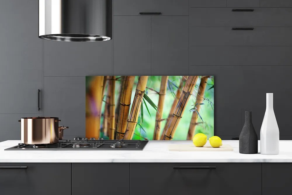 Panel nad blat kuchenny Harmonijny Akcent Bambusa