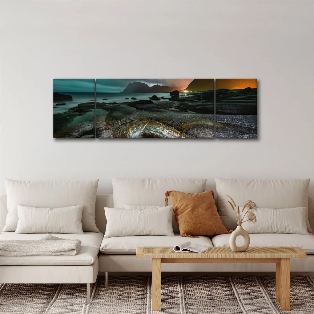 Obraz - Scena nocna (170x50 cm)