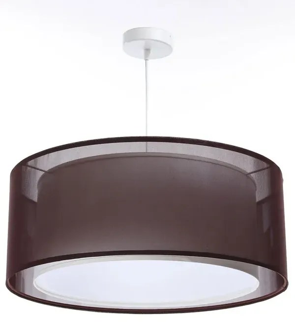 Brązowa elegancka lampa wisząca nad stół - S436 W5-S98