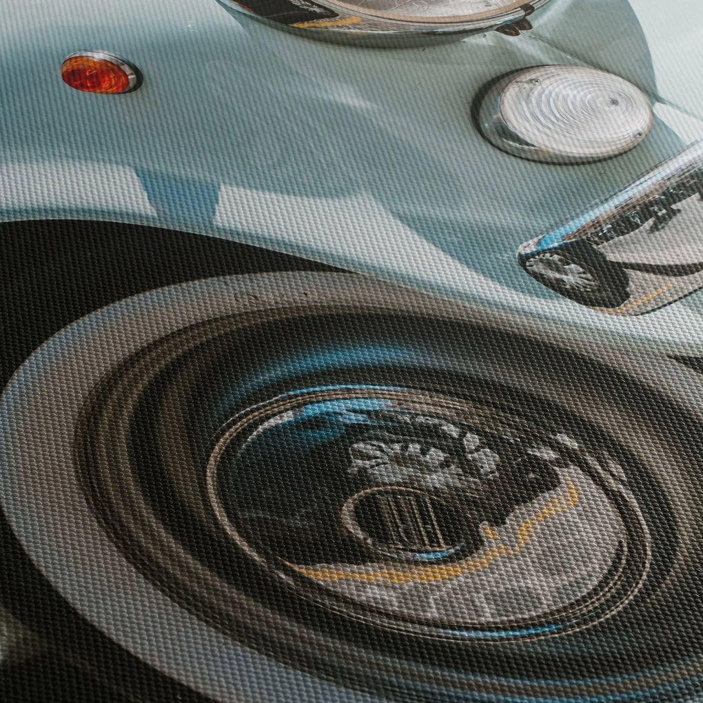 Obraz - Fiat retro samochód (125x70 cm)