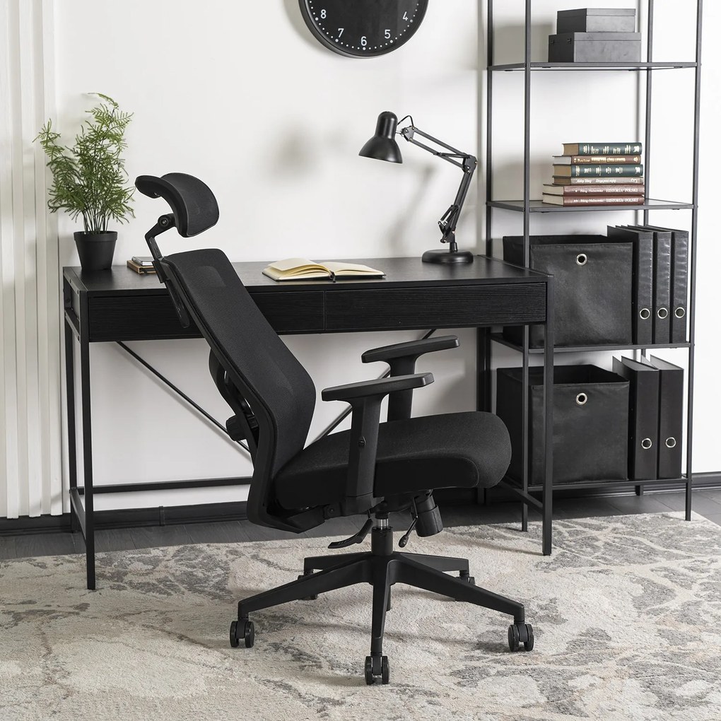 Ergonomiczny fotel biurowy z siatki Bento