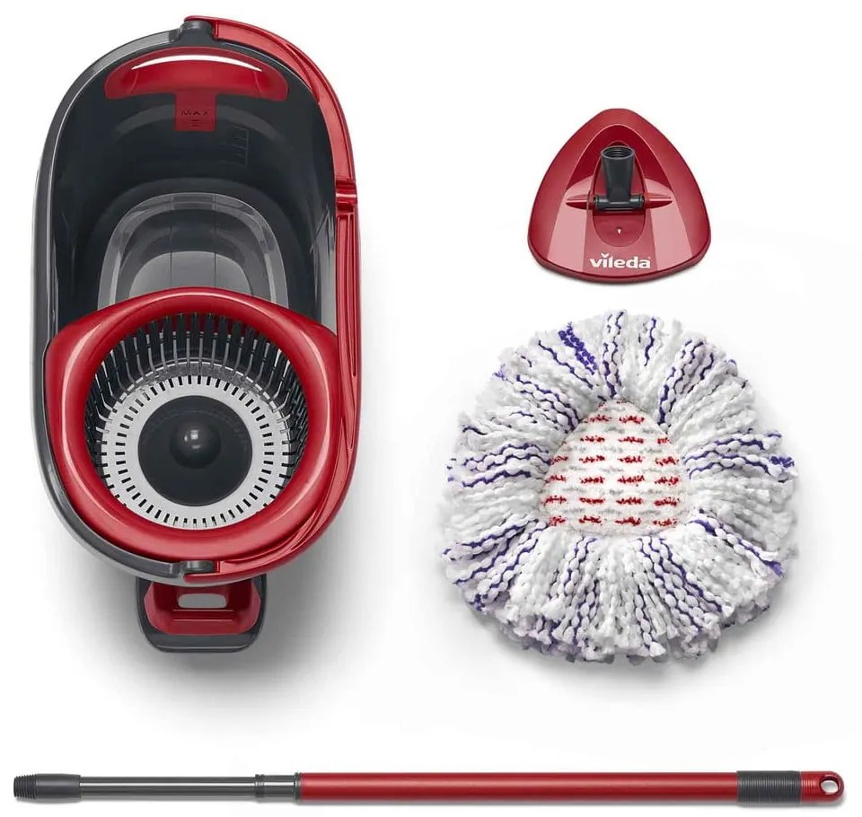 Mop rotacyjny z wiadrem Turbo 3v1 – Vileda