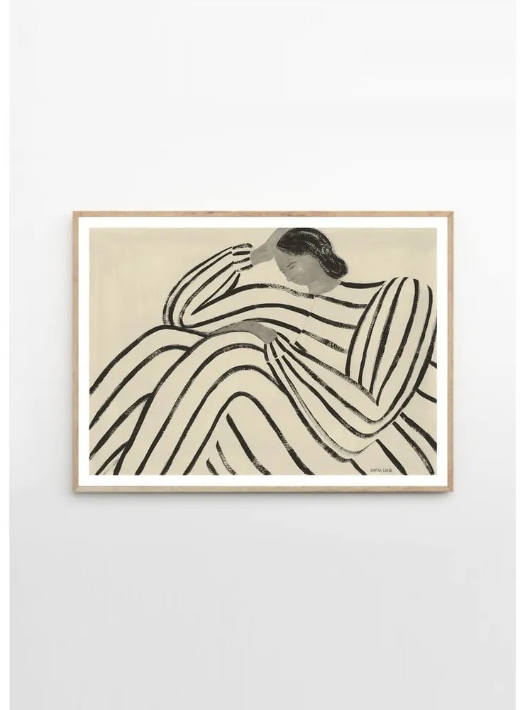 Plakat 70x50 cm Waiting – Sofia Lind – The Poster Club