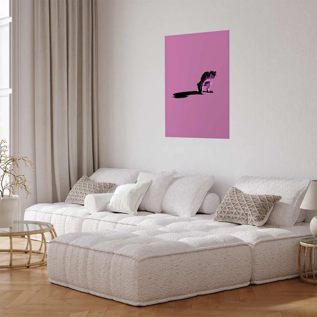 Plakat Mała małpka 40x60 cm bez ramy bez marginesu ARTGEIST B