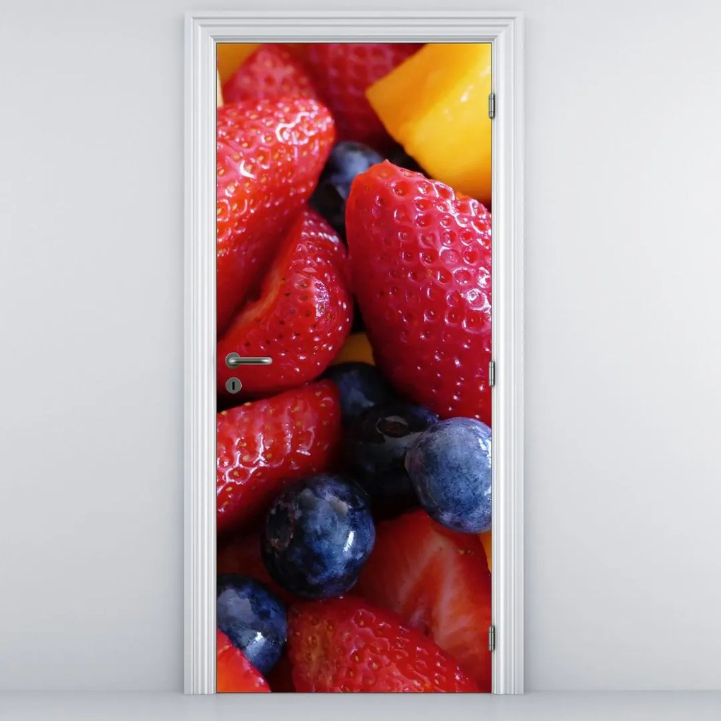 Fototapeta na drzwi - Owoce (95x205cm)
