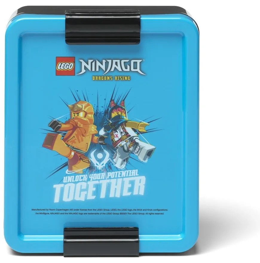 Pojemnik śniadaniowy dla dzieci z butelką Ninjago – LEGO®