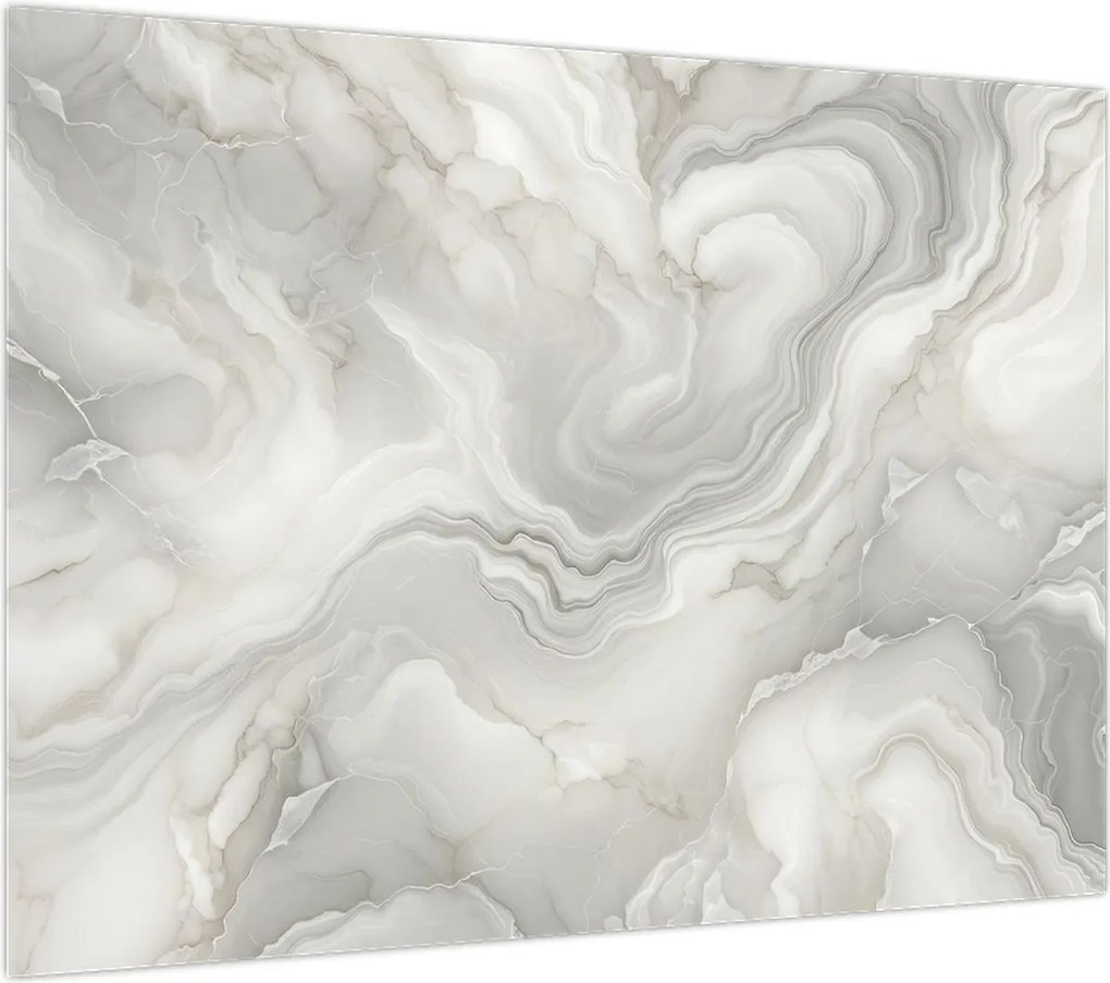 Obraz na szkle - Naturalna tekstura marmuru (70x50 cm)