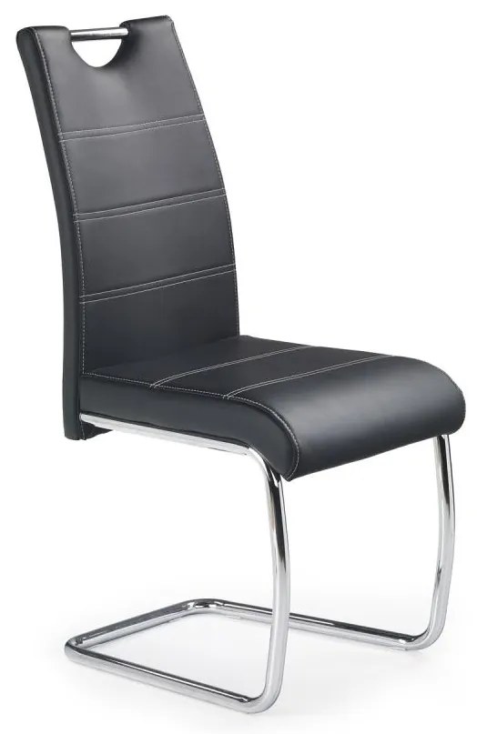 Krzesło do jadalni SAFFON 1 szt. czarne