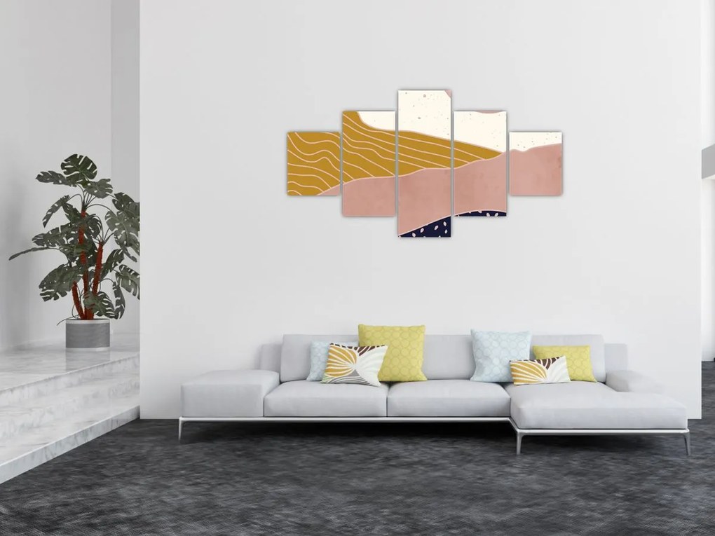 Obraz - Wschód słońca (125x70 cm)