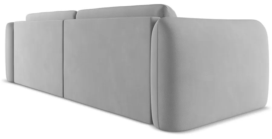 Jasnoszara sofa 210 cm Hoku – Makamii