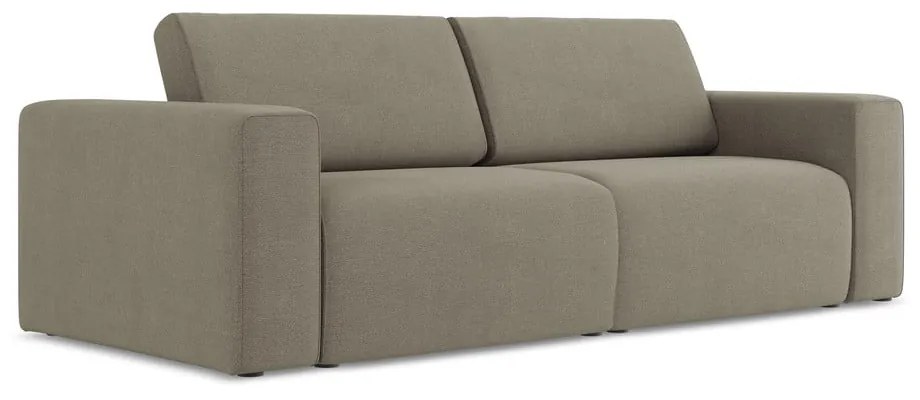 Jasnobrązowa sofa modułowa 224 cm Kalea – Makamii