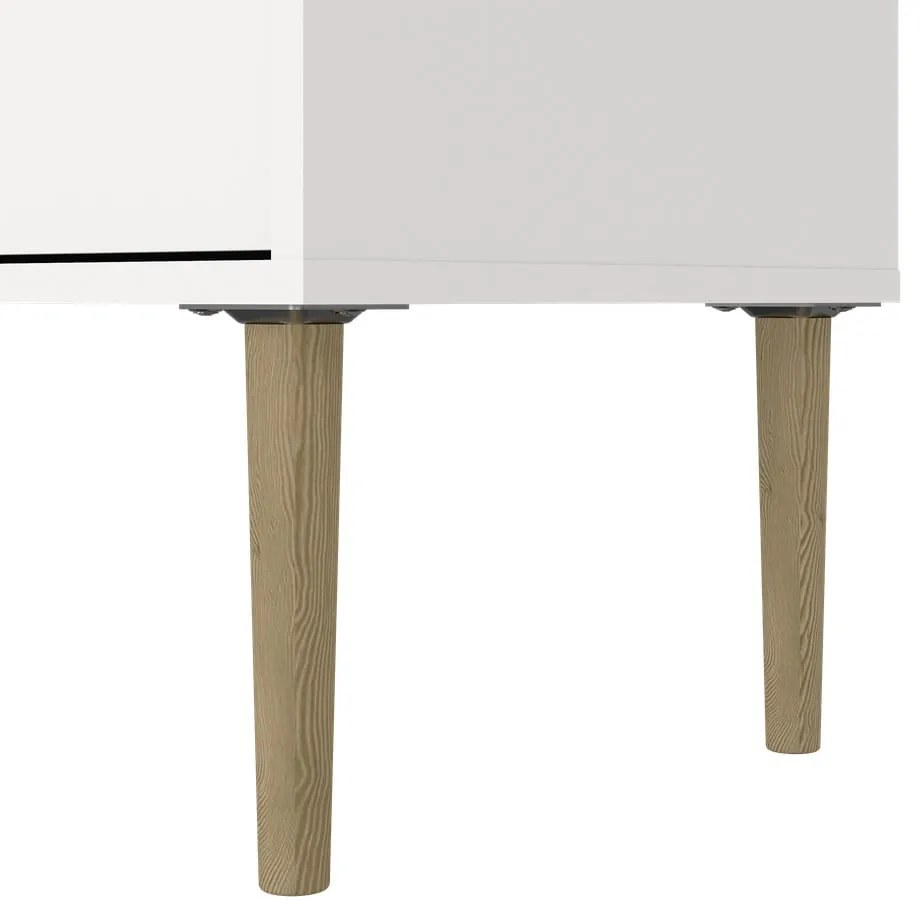 Biała szafka pod TV 177x57 cm Media – Tvilum