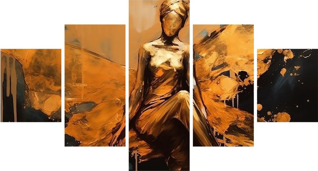 Obraz - Abstrakcja wróżki (125x70 cm)