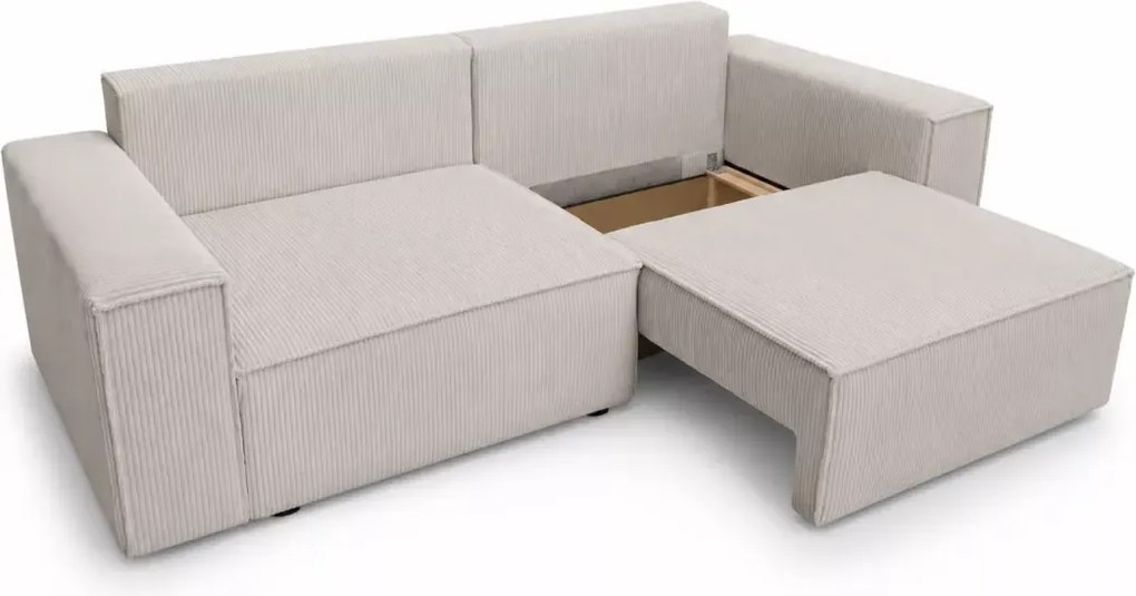 Sofa Arlotekis z funkcją spania i pojemnikami na pościel – nowoczesna, wygodna kanapa