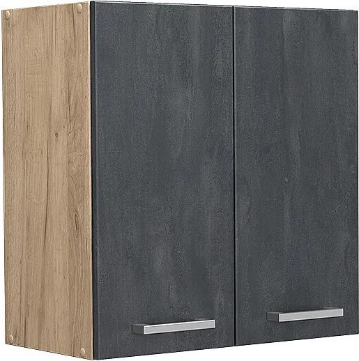 Szafka ścienna czarny beton 60x31x60 r-line