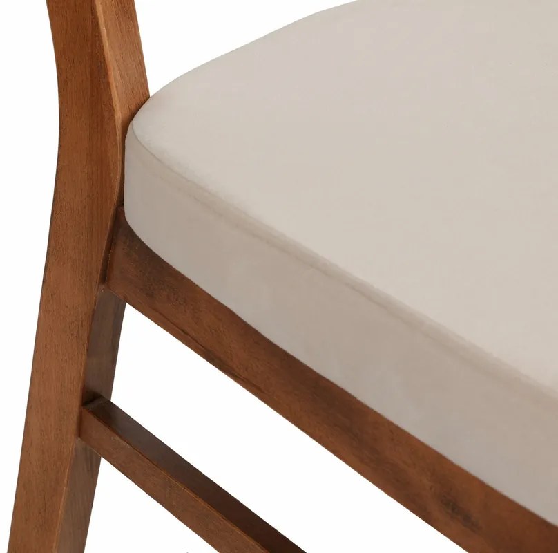 Zestaw krzeseł do jadalni Elma Beige, 2 szt.