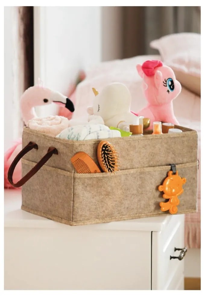 Tekstylny dziecięcy pojemnik na zabawki – Mioli Decor