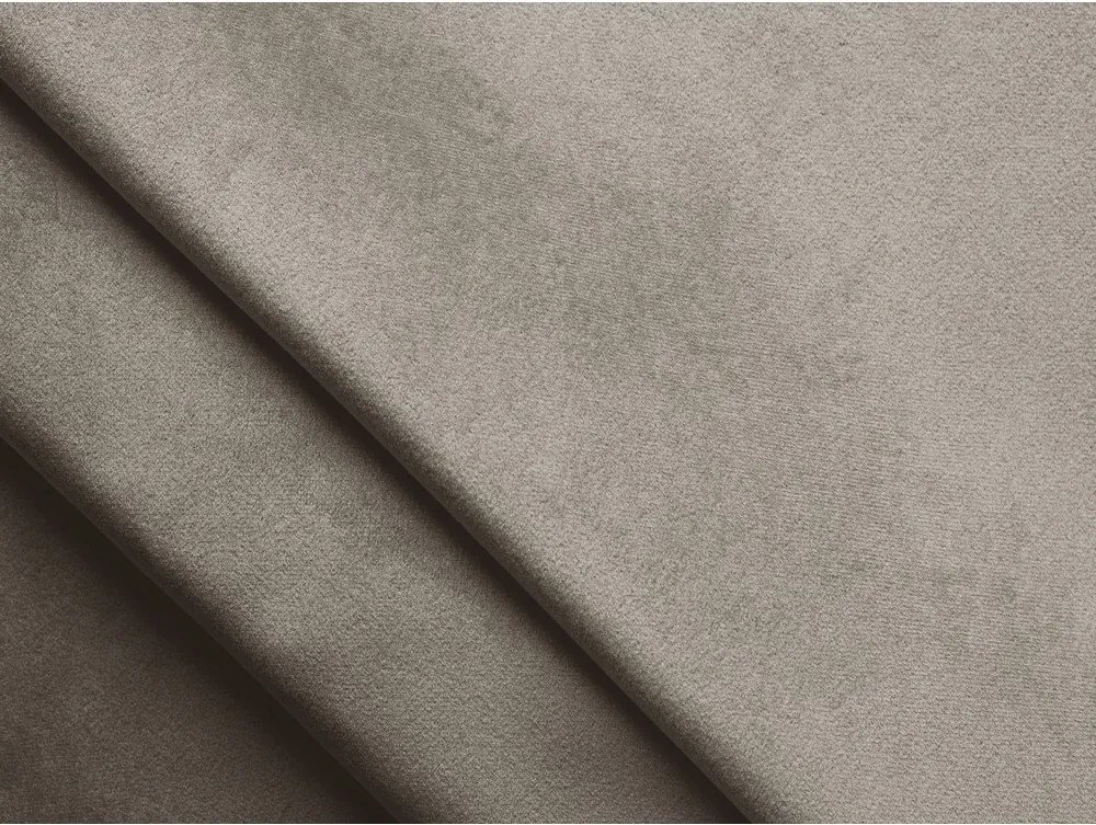 Jasnobrązowa aksamitna sofa 174 cm Lani – Makamii