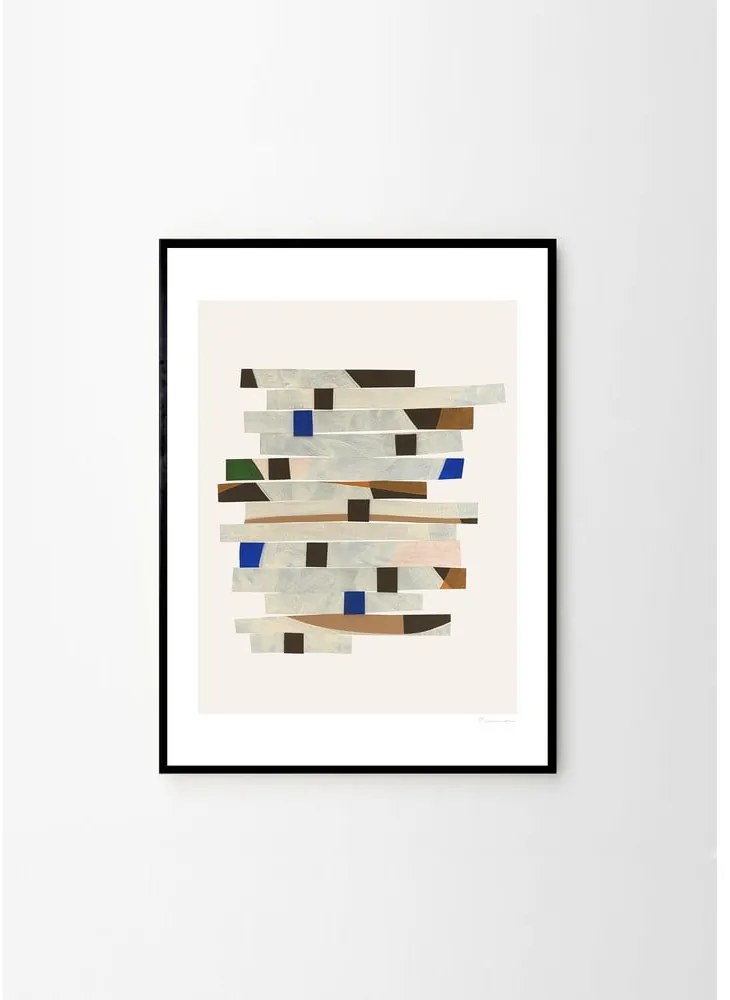 Plakat 50x70 cm Cut up Stripes – Berit Mogensen Lopez – The Poster Club