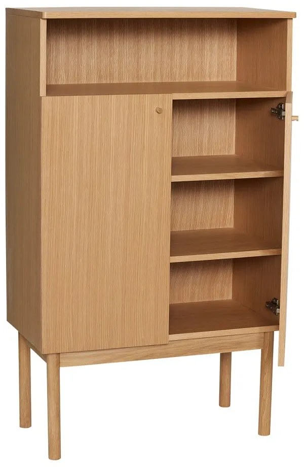 Szafka w dekorze dębu w naturalnym kolorze 80x135x42 cm Ulterior – Hübsch