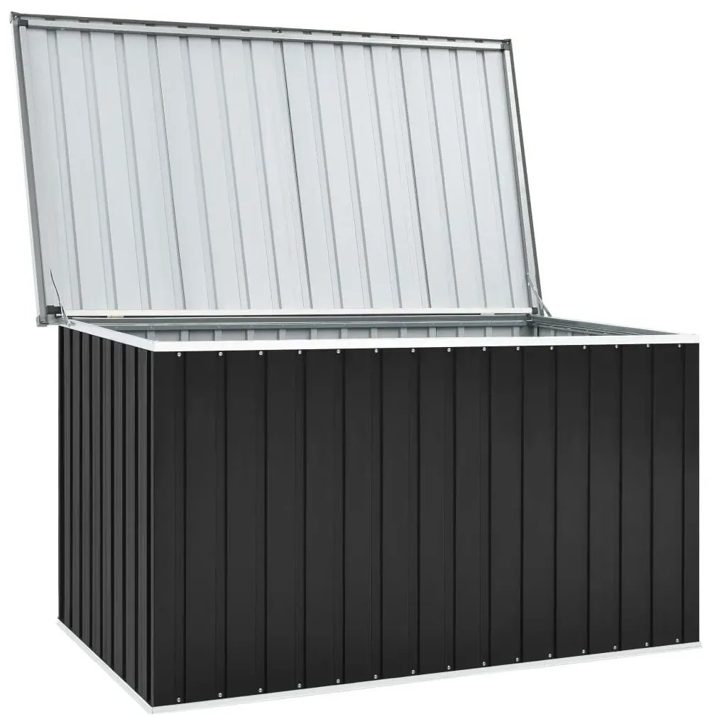 Antracytowa skrzynia do ogrodu F5-A65