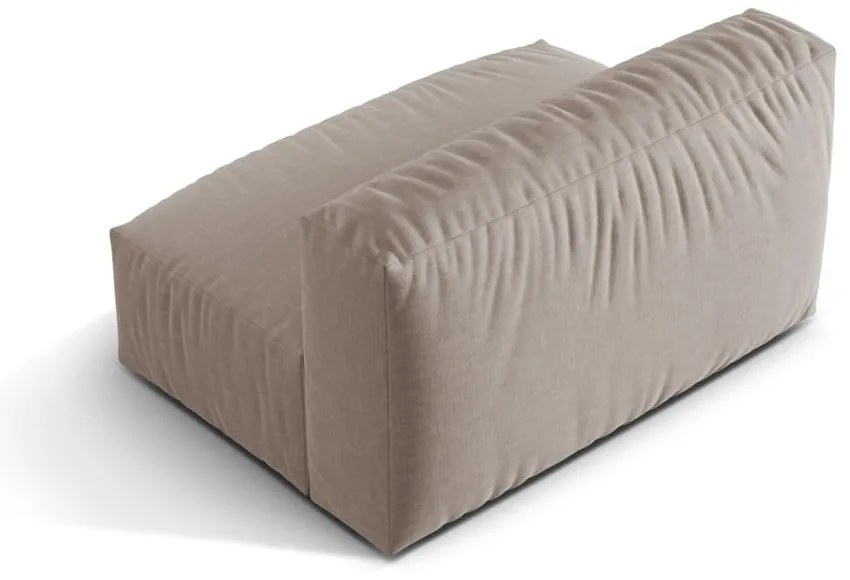 Beżowy moduł sofy (moduł środkowy) Martina – Micadoni Home