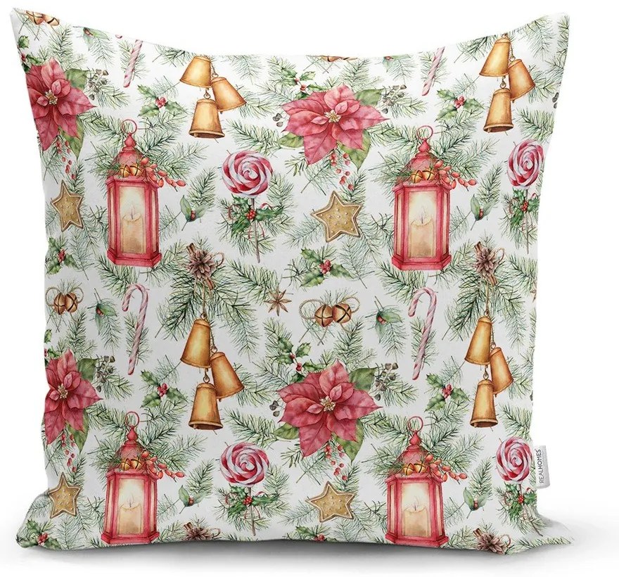 Poszewka na poduszkę ze świątecznym motywem 43x43 cm Lantern – Mila Home
