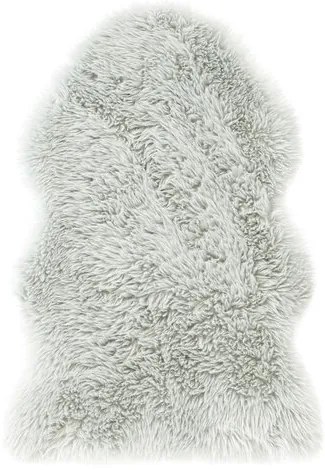 AmeliHome Skóra Dokka szary, 50 x 80 cm