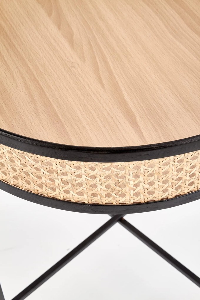 Rattanowy stolik kawowy LANIPA 50x55 cm