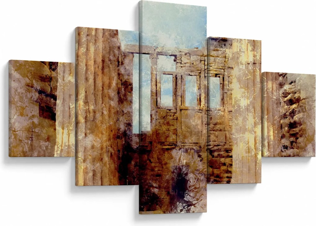 Obraz - Erechtejon, Ateny, Grecja (125x70 cm)
