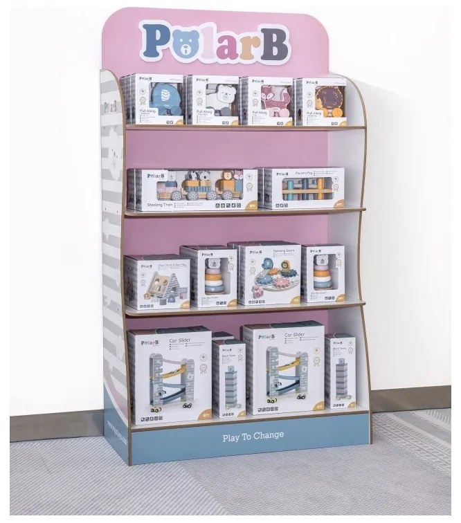Viga polarb regał półka wystawowa