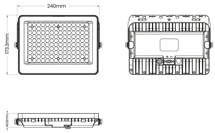 Lampa solarna z czujką ruchu - 6X N33 S0-W73