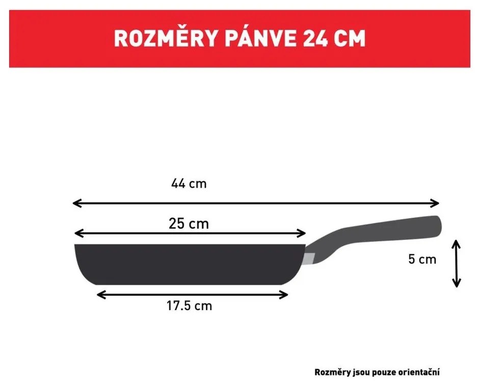 Patelnia z powłoką nieprzywierającą ze stali nierdzewnej ø 24 cm Intuition B8170444 – Tefal