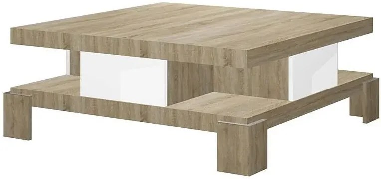 Matowa ława z szufladami dąb sonoma Z3-S58