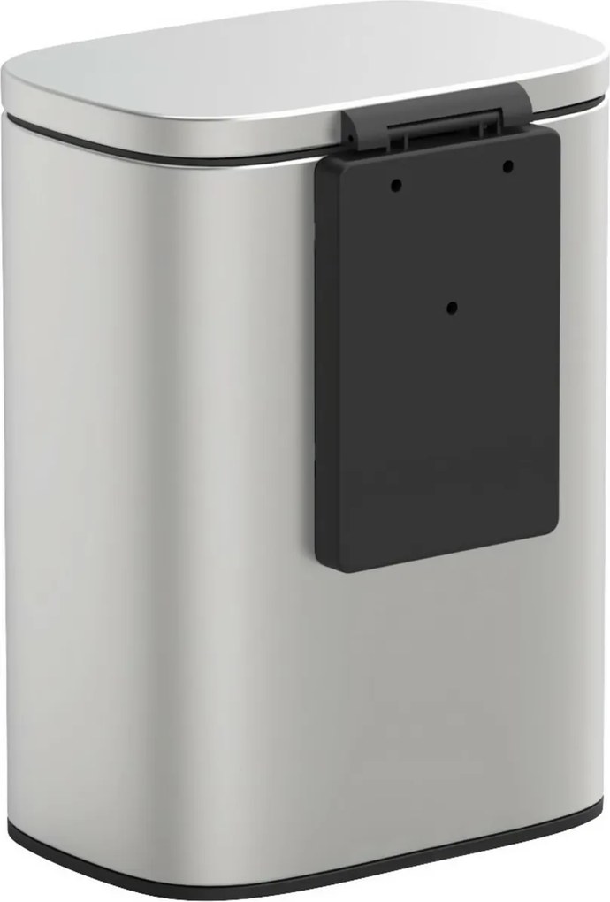 Wenko Kosz na śmieci ścienny Sare 5 l, stal nierdzewna