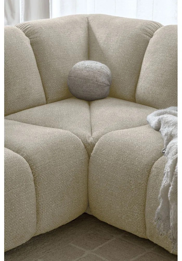 Beżowy narożnik (prawostronny/w kształcie litery L) Shell – Miuform