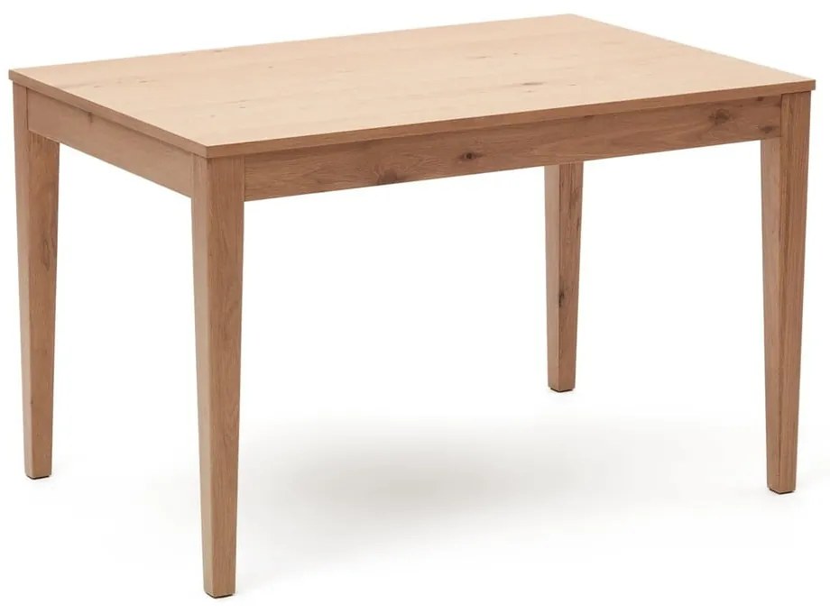 Rozkładany stół z dodatkowym blatem w dekorze dębu 80x120 cm Yain – Kave Home