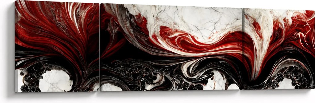 Obraz - Nowoczesna abstrakcja (170x50 cm)