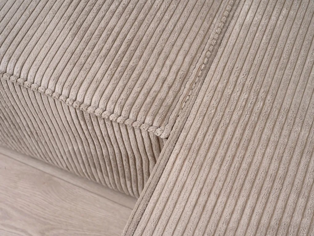 Rozkładana narożna sofa SMART COSARO beżowa, dwustronna + 2 poduszki GRATIS